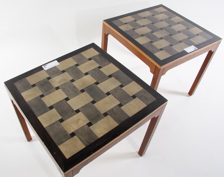 LAMPBORD, ett par, Zetterström & Löfgren design, 1987.