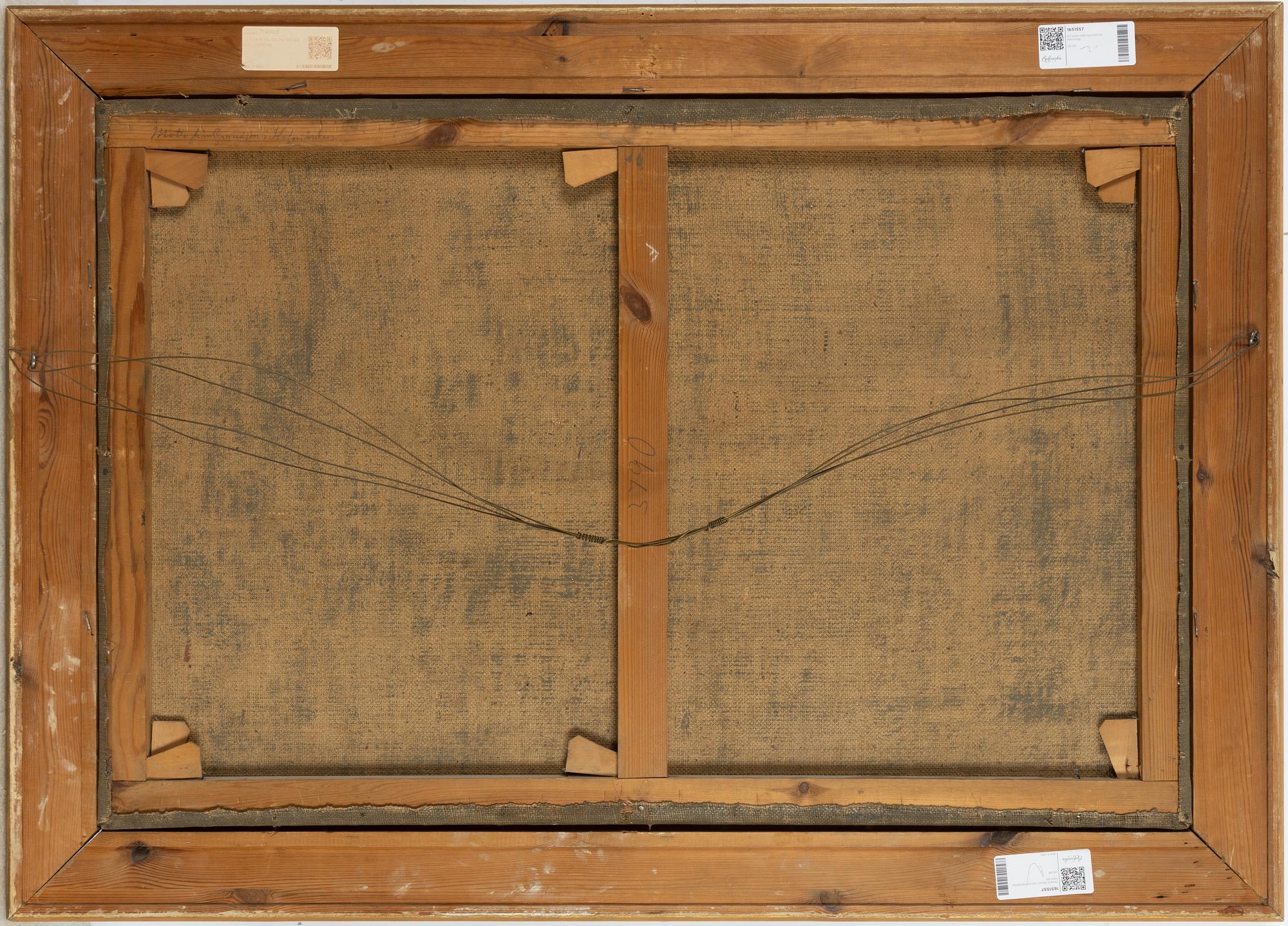 Severin Nilson, Summer Landscape with Lake.