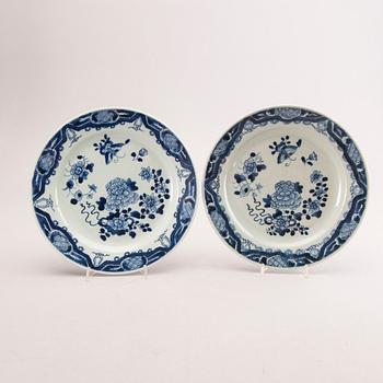 Tallrikar 4 st Kina 1700-tal porslin.