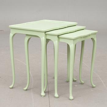 SATSBORD, 3 delar, rokokostil, 1900-tal.