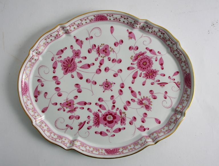 KAFFESERVIS, 17 delar, porslin, Meissen.