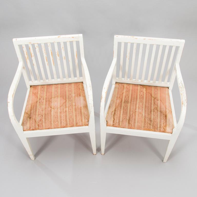 ELIEL SAARINEN, MÖBLEMANG, 4 delar.