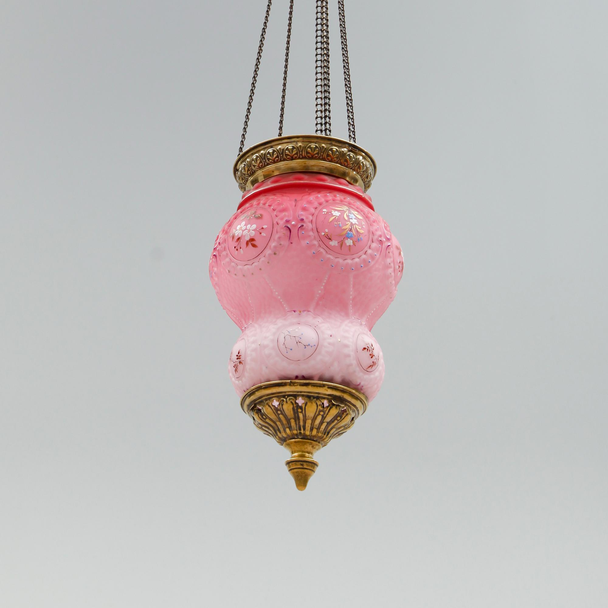 MÅNSKENSAMPEL, omkring år 1900. Höjd ca 72 cm.