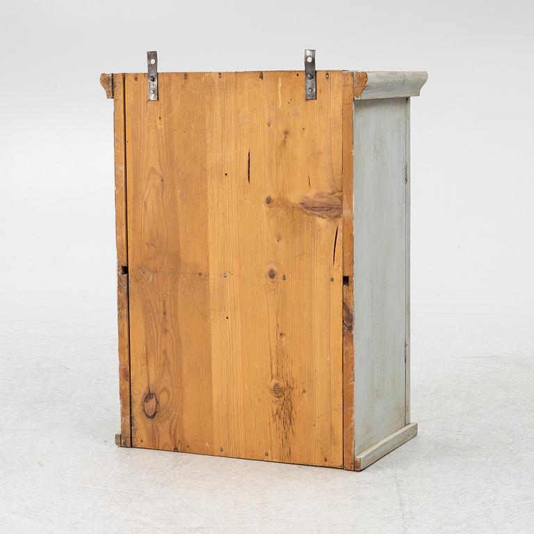 A wall cabinet, late 19th Century.
