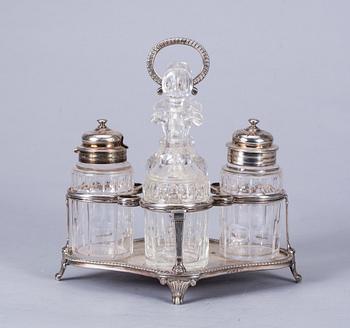 BORDSSURTOUT, Silver, stämplad 1879 och 1811.