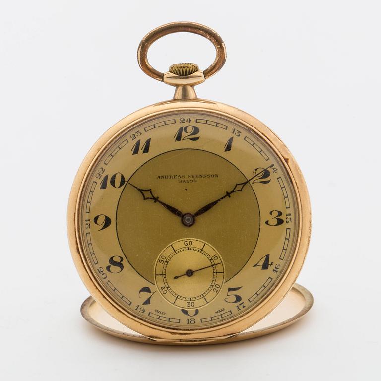 ANDREAS SVENSSON MALMÖ, pocket watch, 48 mm,