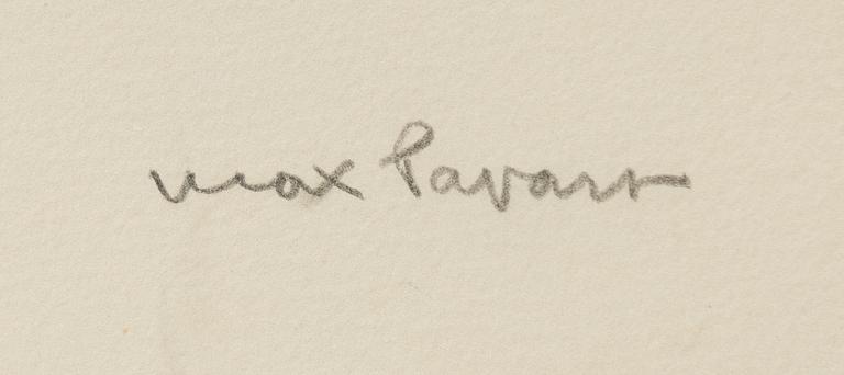 Max Papart, Komposition.