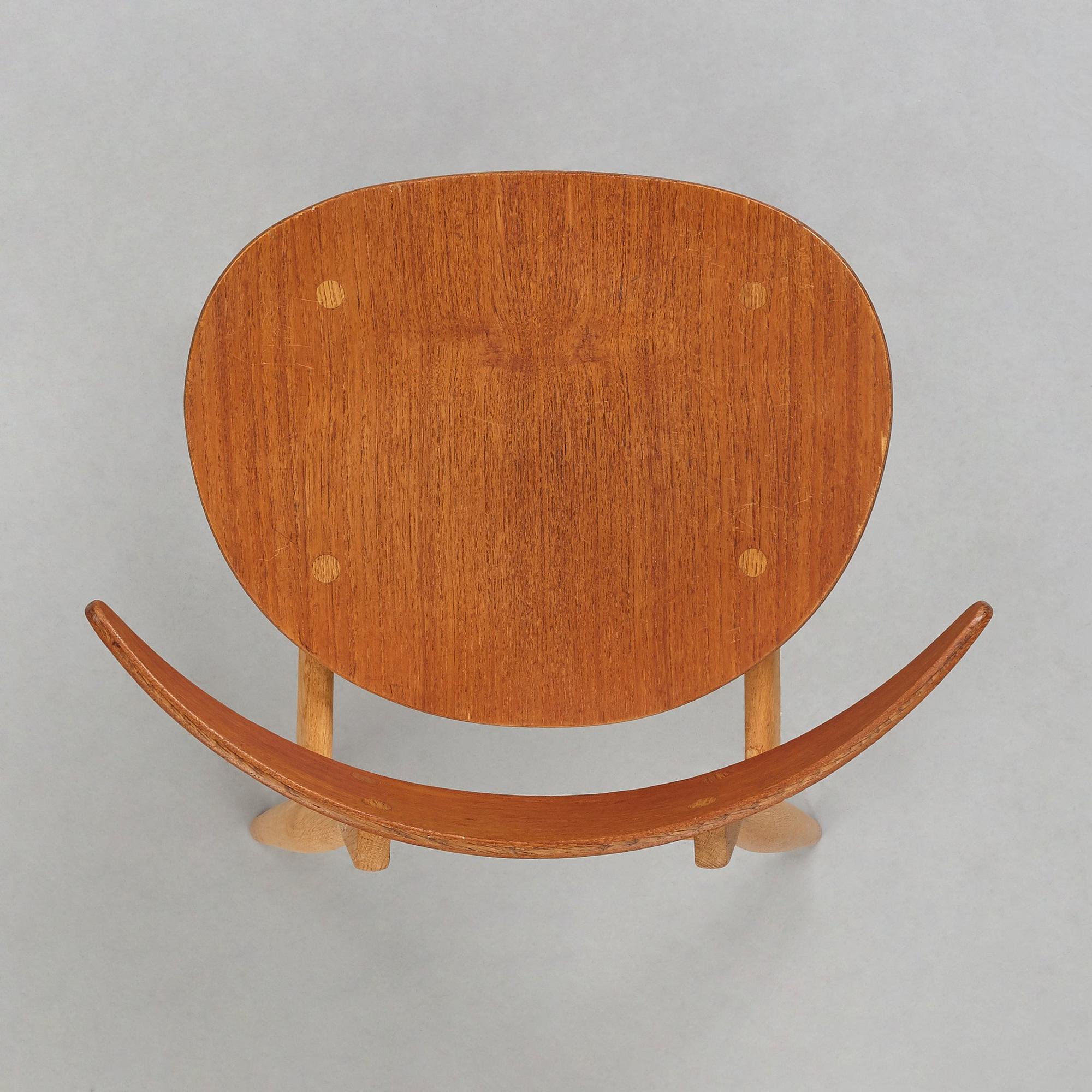 HANS J WEGNER, "CH33", stol, Carl Hansen & Søn, Danmark 1950-60-tal.