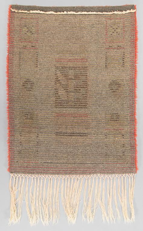 Armi Ratia, väggbonad /rya, 1930-tal. Ca 80 x 60 cm.