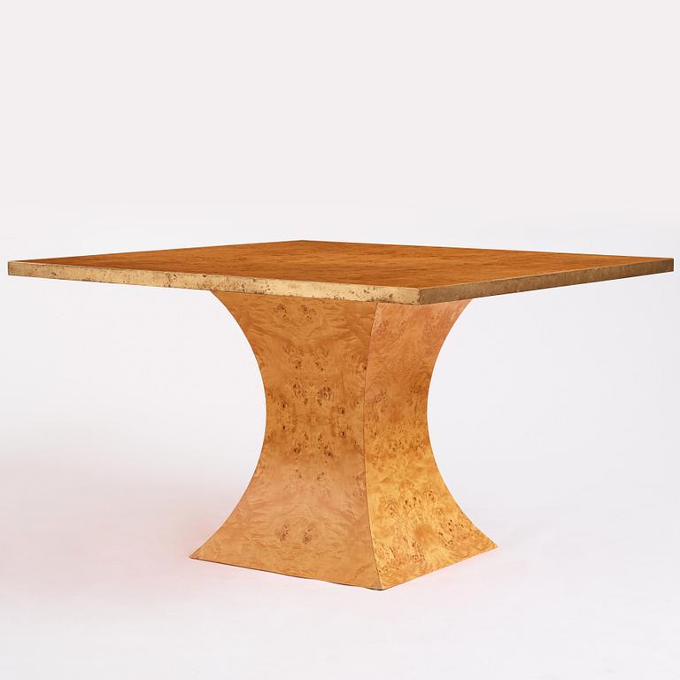 Willy Rizzo, a 'Savage' dining table, Sabot, Italy, 1970-1980s.