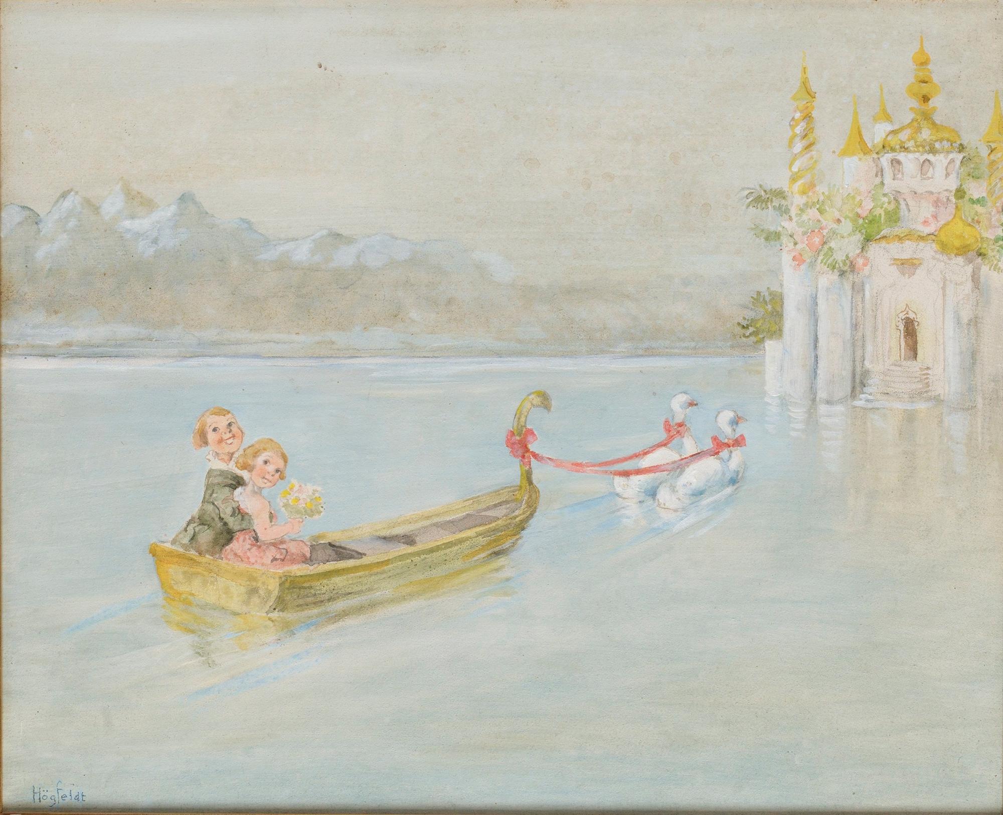 Robert Högfeldt, Bröllopsbåten.