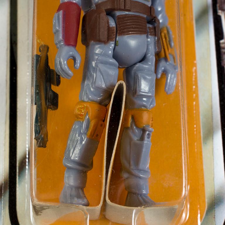 STAR WARS, Boba Fett 21 back-B, Kenner 1979.