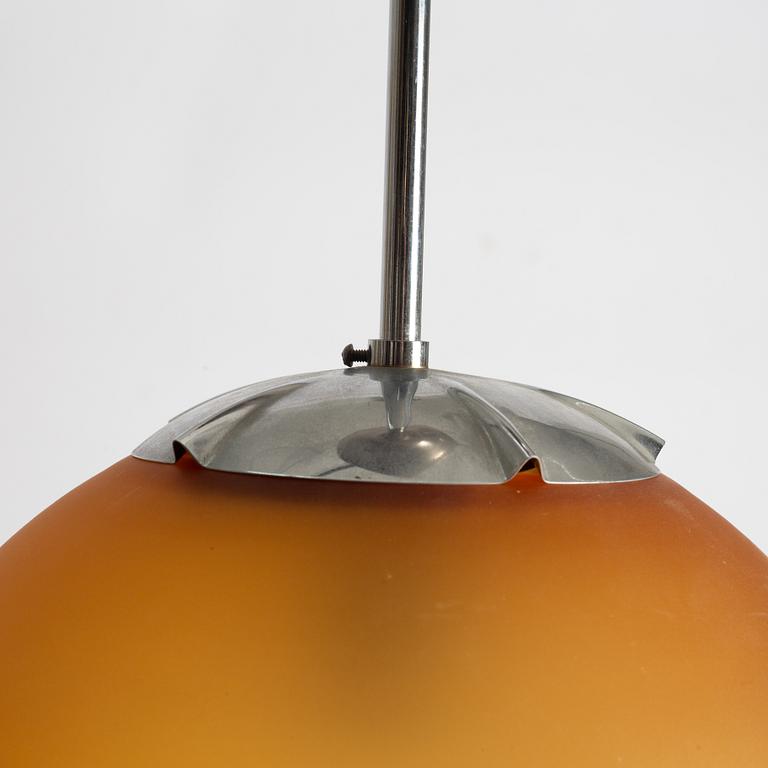 Kosta, attributed to, a ceiling lamp, 1930s.