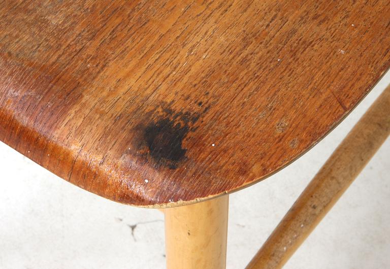 SOFFA, samt STOLAR, ett par, Bröderna Wigells Stolfabrik AB, Malmbäck, samt STOLAR, ett par, 1950/1960-tal.