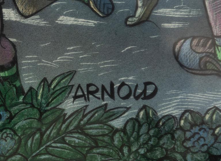 Hans Arnold, Löpare.