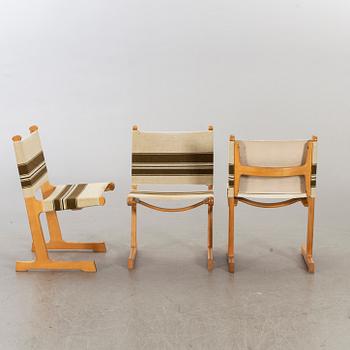 A late 20th century “Spisestue 594”, Ditte & Adrian Heath, France & Son dining table with 6 chairs.