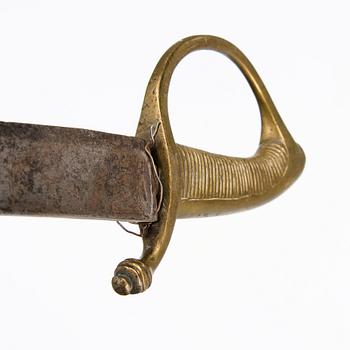 A Russian short sword, model 1817.