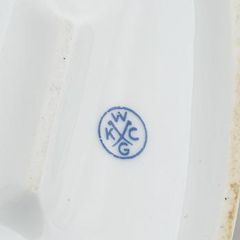 A porcelain water jug, 'Svenska Amerika Linjen', mid 20th Century.