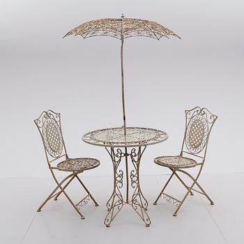 TRÄDGÅRDSGRUPP, 3 delar, 1900-/2000-tal.