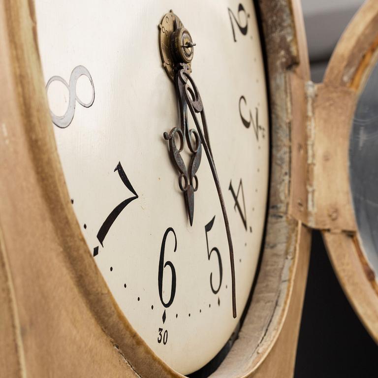 An 18th century rococo longcase clock.