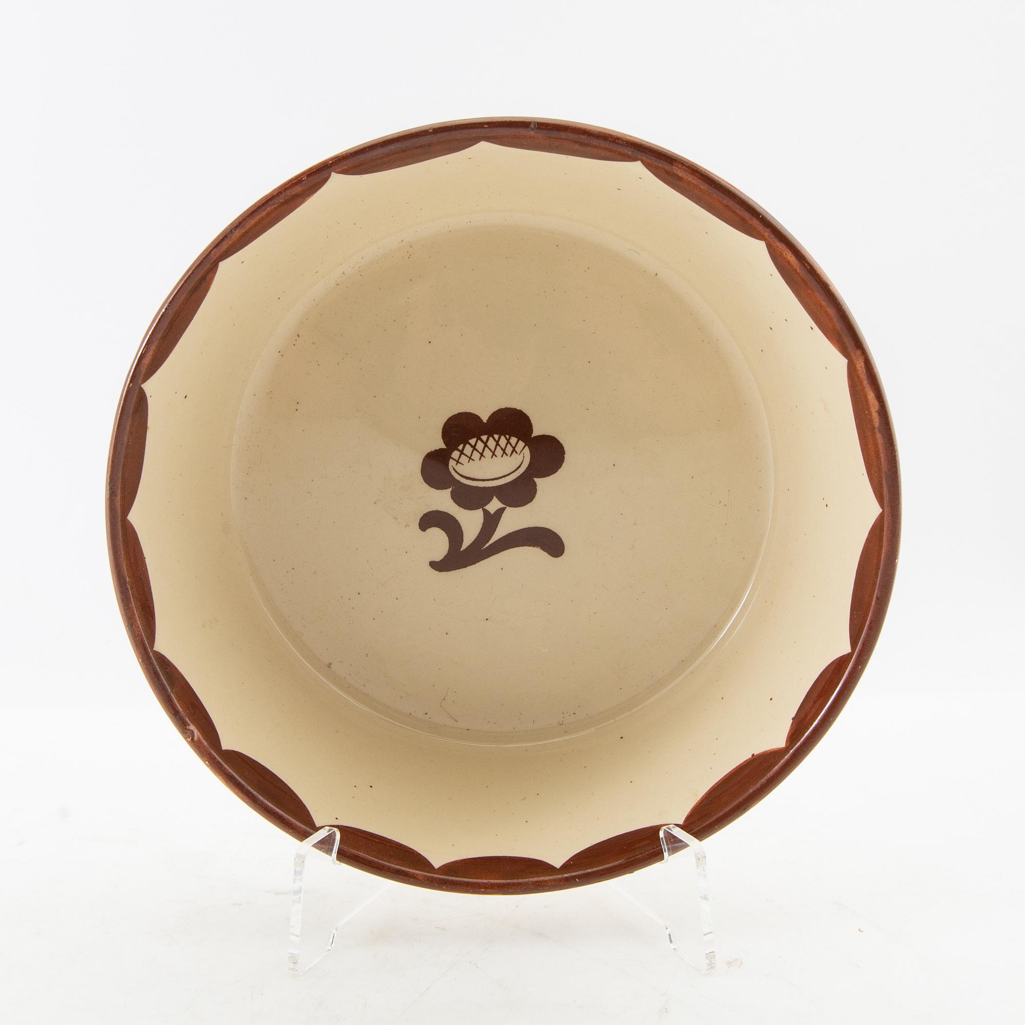 Wilhelm Kåge, designs 12 pieces "Pyro" Gustavsberg mid-20th century.