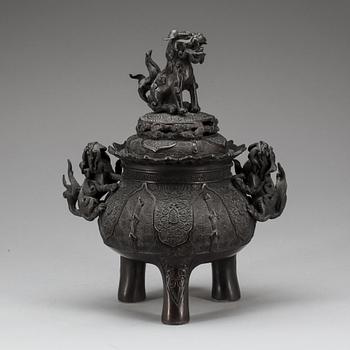 RÖKELSEKAR, brons, Kina.