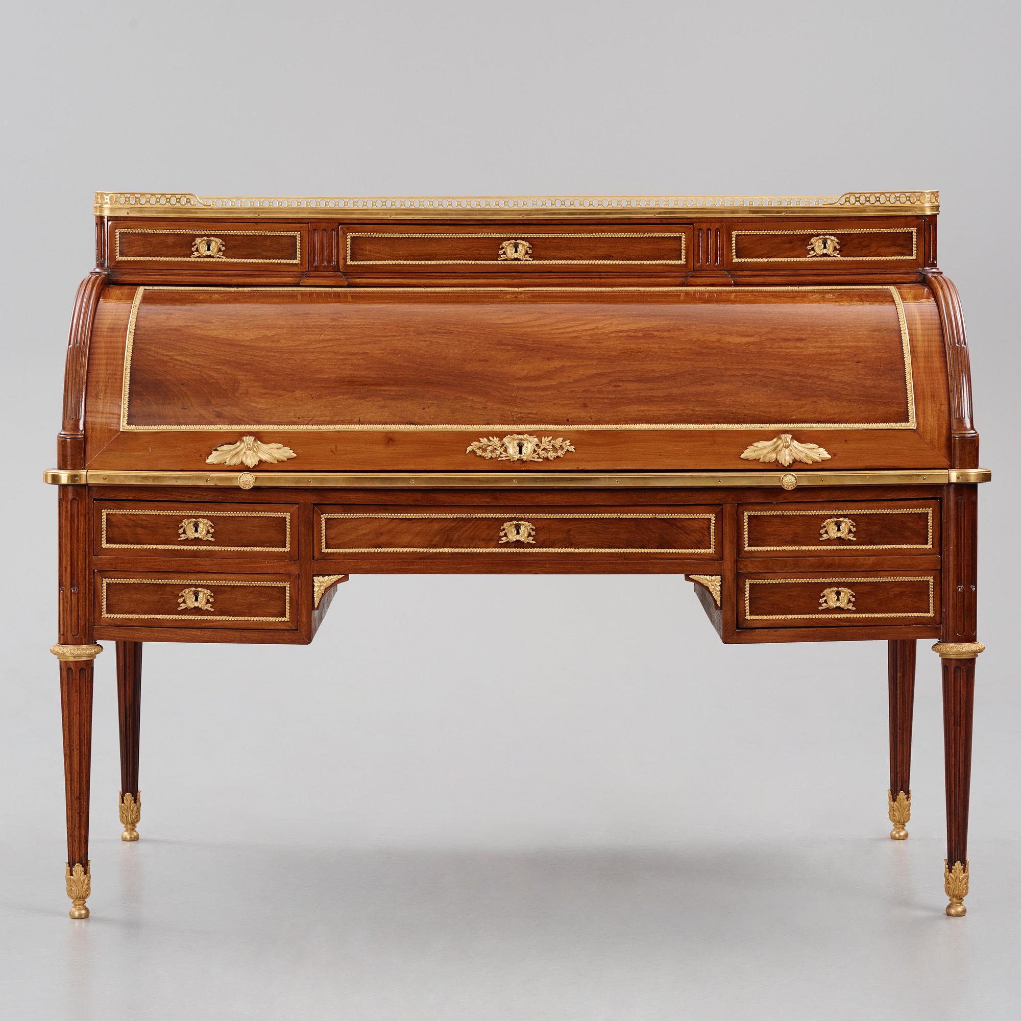 Sekretär, Parisarbete, 1800-talets andra hälft, Louis XVI-stil.