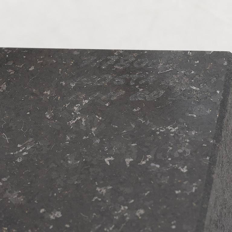 Bertil Vallien, an 'Orbit' glass sculpture, Kosta Boda.