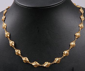 HALSBAND, guld 18K, importstämplat, vikt ca 14 gram.