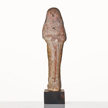 Ushabti, troligen Egypten, 18:e dynastin ca 1450 f. Kr.