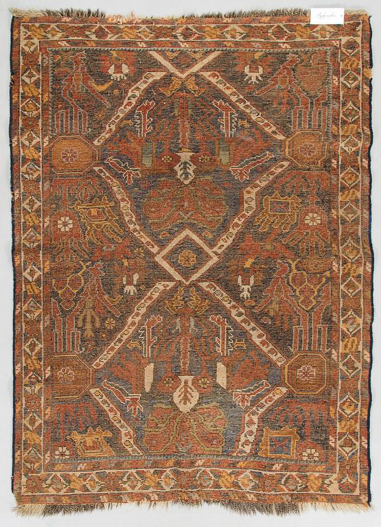 Matta, Afshar, 1800-tal, ca 153 x 114 cm.