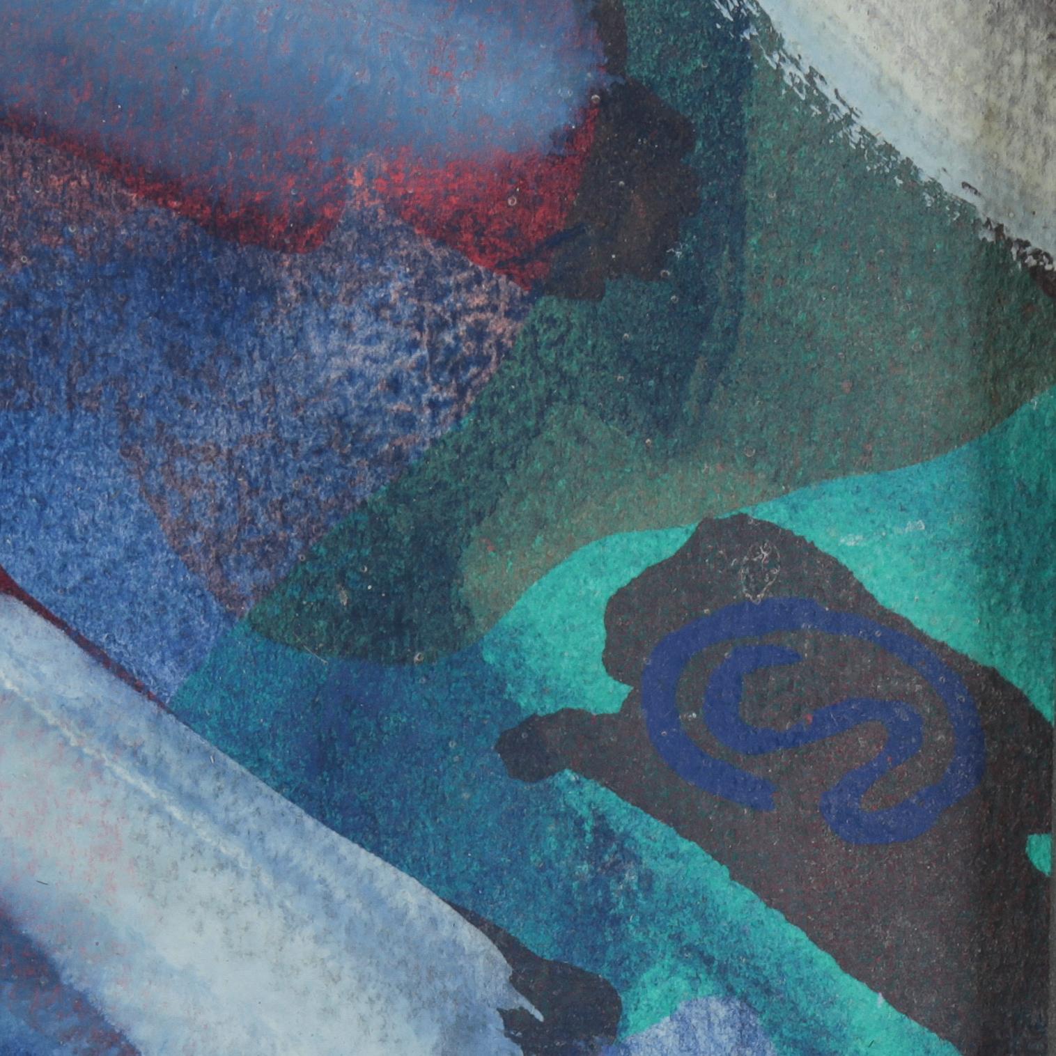 LENNART RODHE, gouache, monogramsignerad.