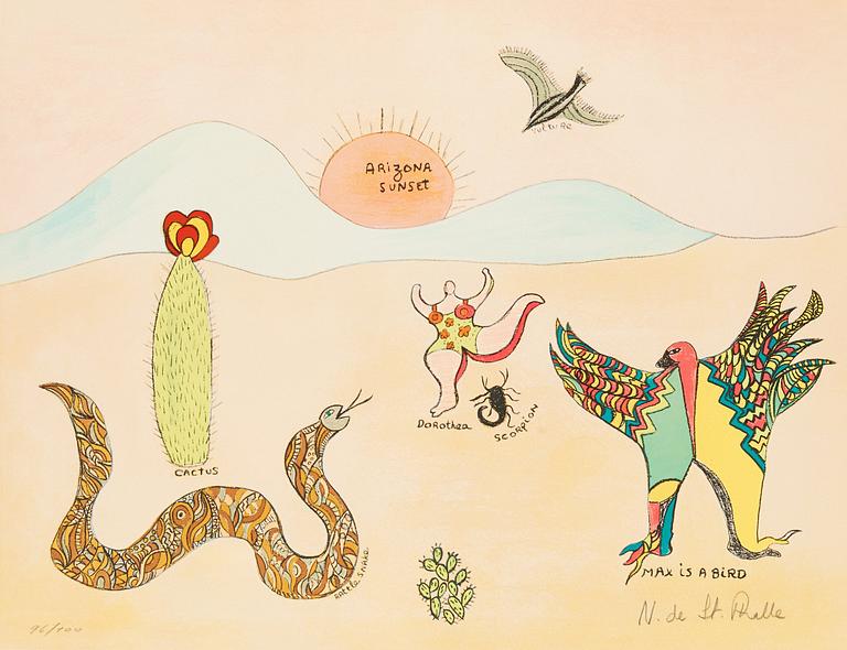Niki de Saint Phalle, "Arizona Sunset".