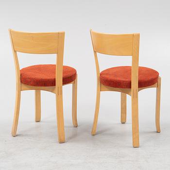 Åke Axelsson, six model 'S217' chairs, Gärsnäs, Sweden, 1980's.