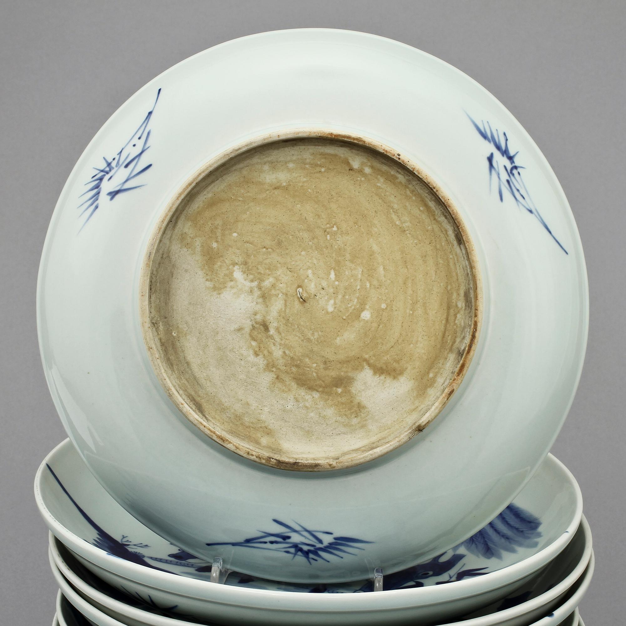 FAT, 8 st, porslin, Kina, 1900-tal.