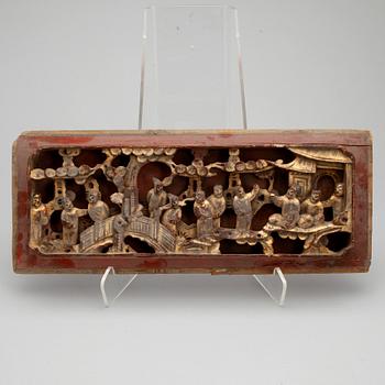 RELIEFER, 2 st. Kina. Modern tillverkning.