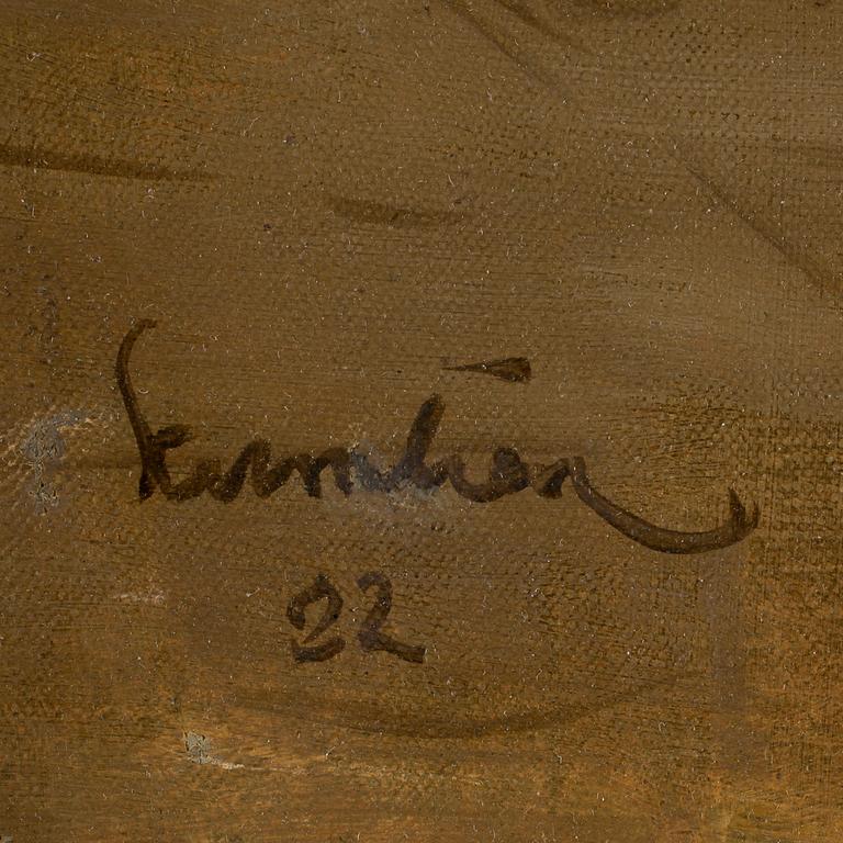 AKKE KUMLIEN, olja på duk, sign o dat -22.