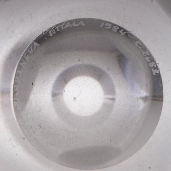A Claritas Art Glass Object, signed Timo Sarpaneva Iittala  1984 C 2682.