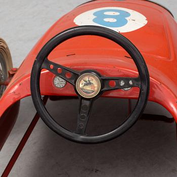 PEDAL CAR, Giordani, Italy, mid 20th century.