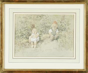 ROBERT HÖGFELDT, blandteknik, sign.