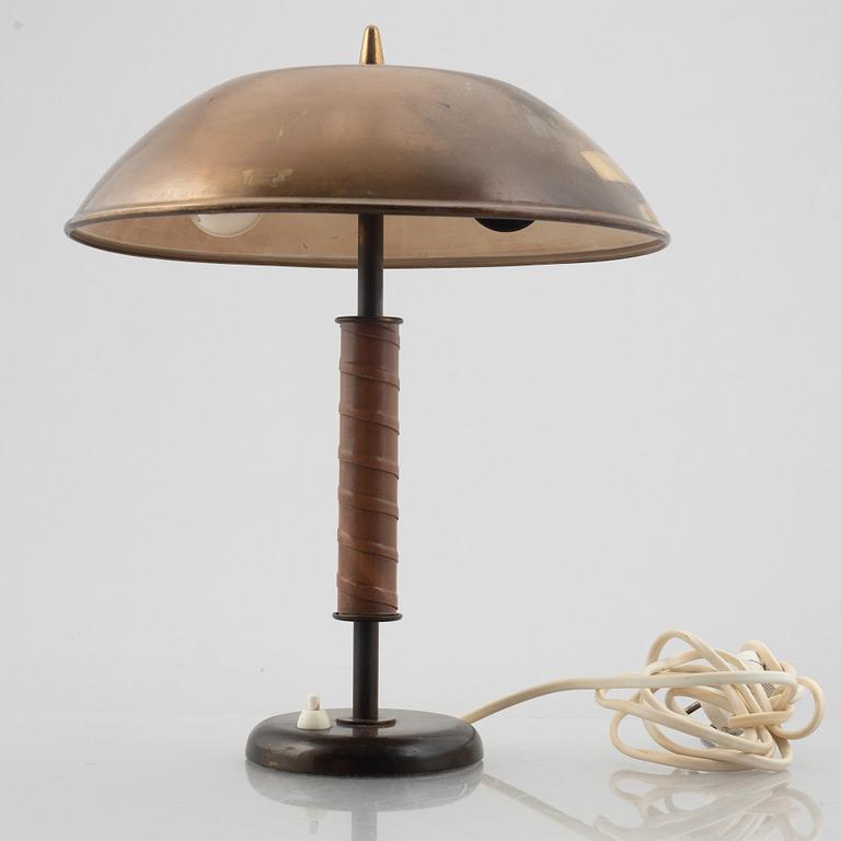 Bertil Brisborg, a table lamp model "15644", Arvid Böhlmarks Lampfabrik, Stockholm, 1950s.