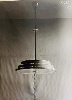 Erik Tidstrand, a ceiling lamp, model "28307", Nordiska Kompaniet, 1930s.