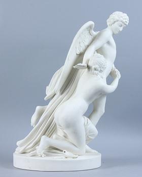 FIGURINGRUPP, parian , Gustafsberg, 1868-1925.