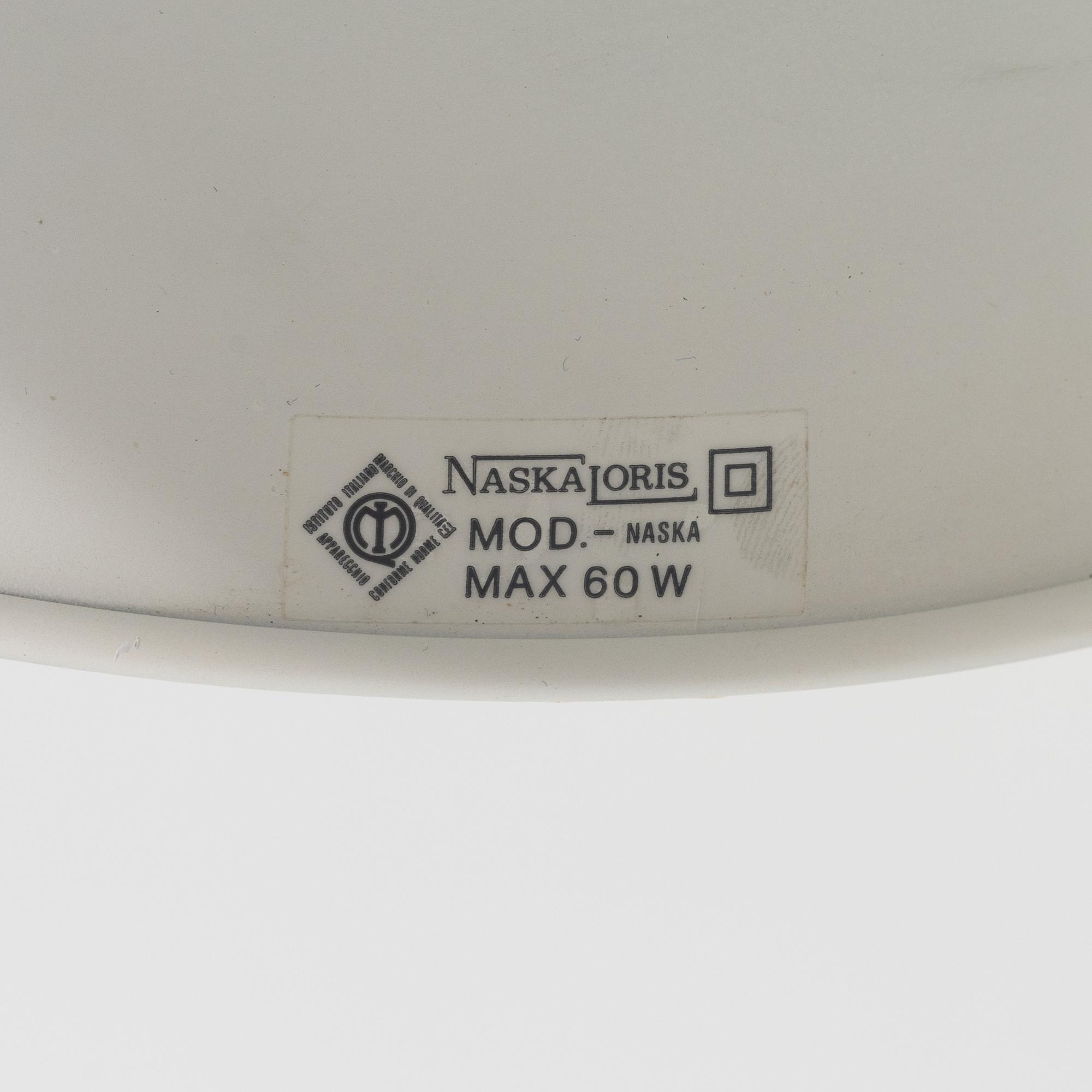 Jac Jacobsen, golvlampa, Naska Loris, Luxo, formgiven 1933.