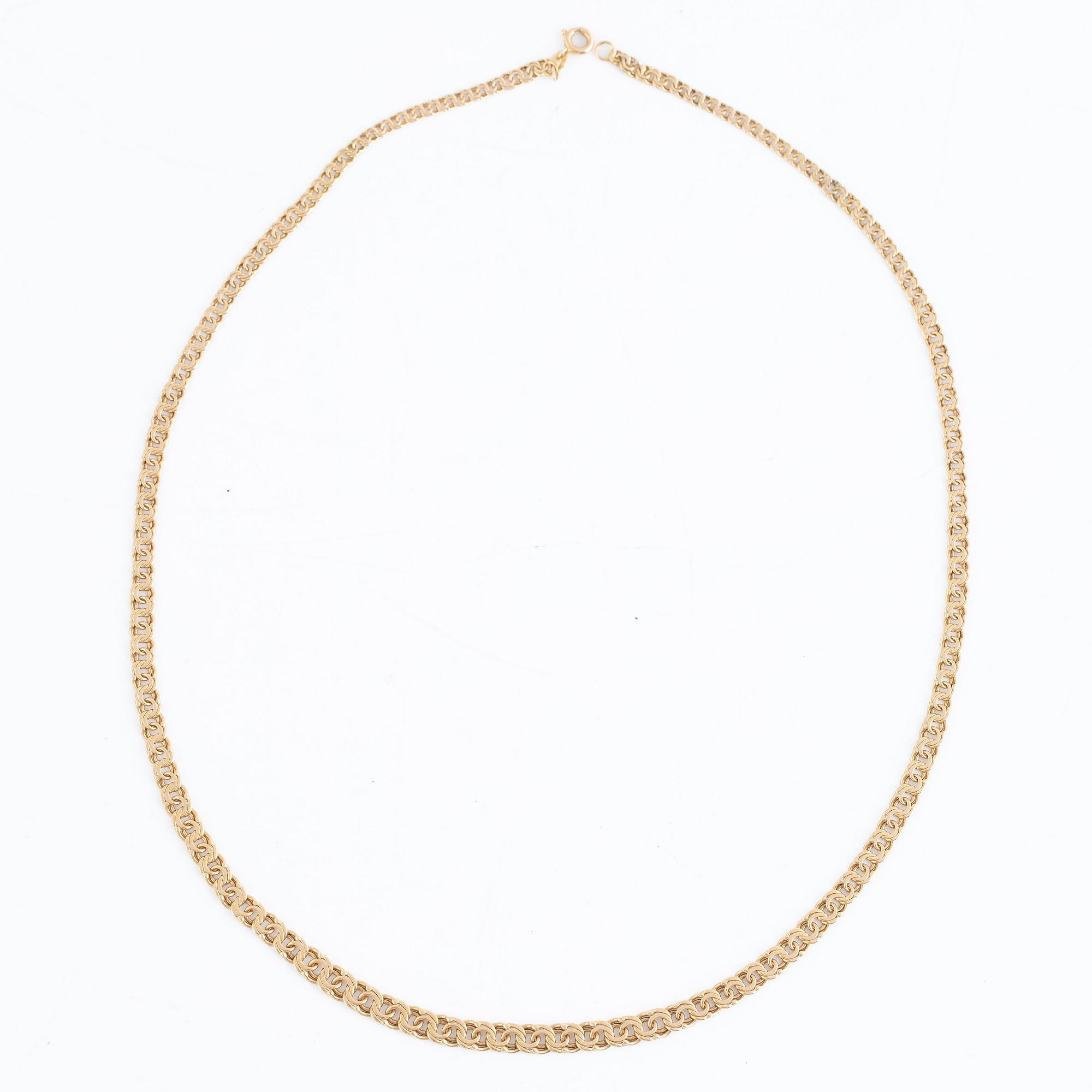 Necklace, 18k gold.