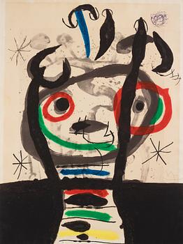 943. Joan Miró, "Le grand sorcier".