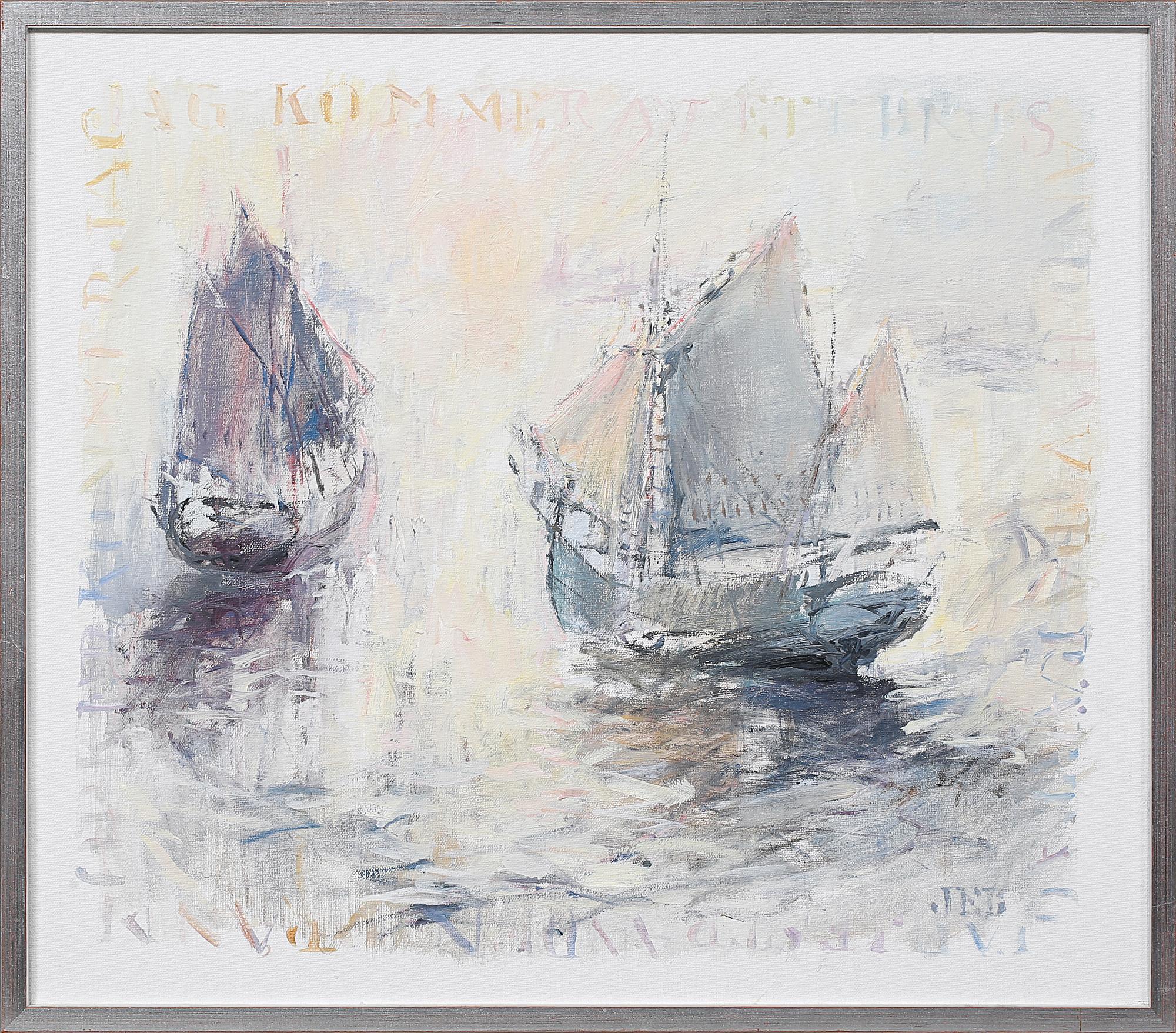 JOHN-ERIK BÄCKERSTEN, olja på duk, monogramsignerad.