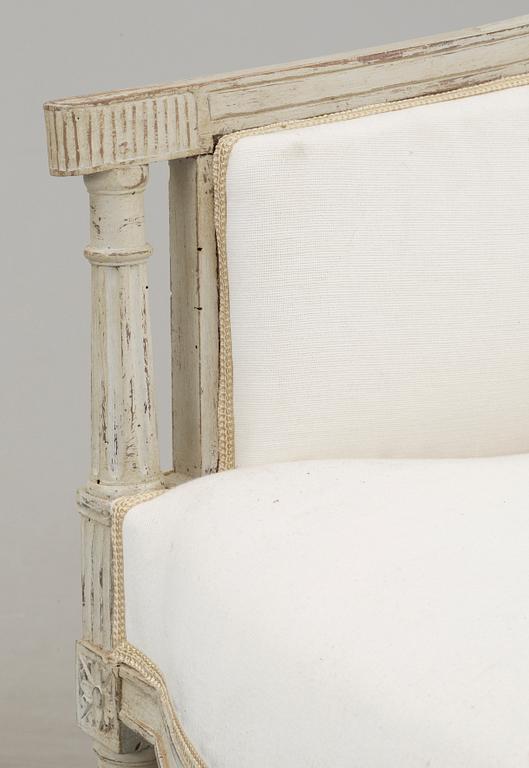 SOFFA, Louis XVI-stil, 1800-tal.