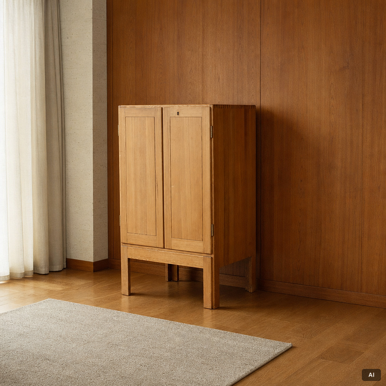 Børge Mogensen, A pair of cabinets, Karl Andersson & Söner, 1970s.