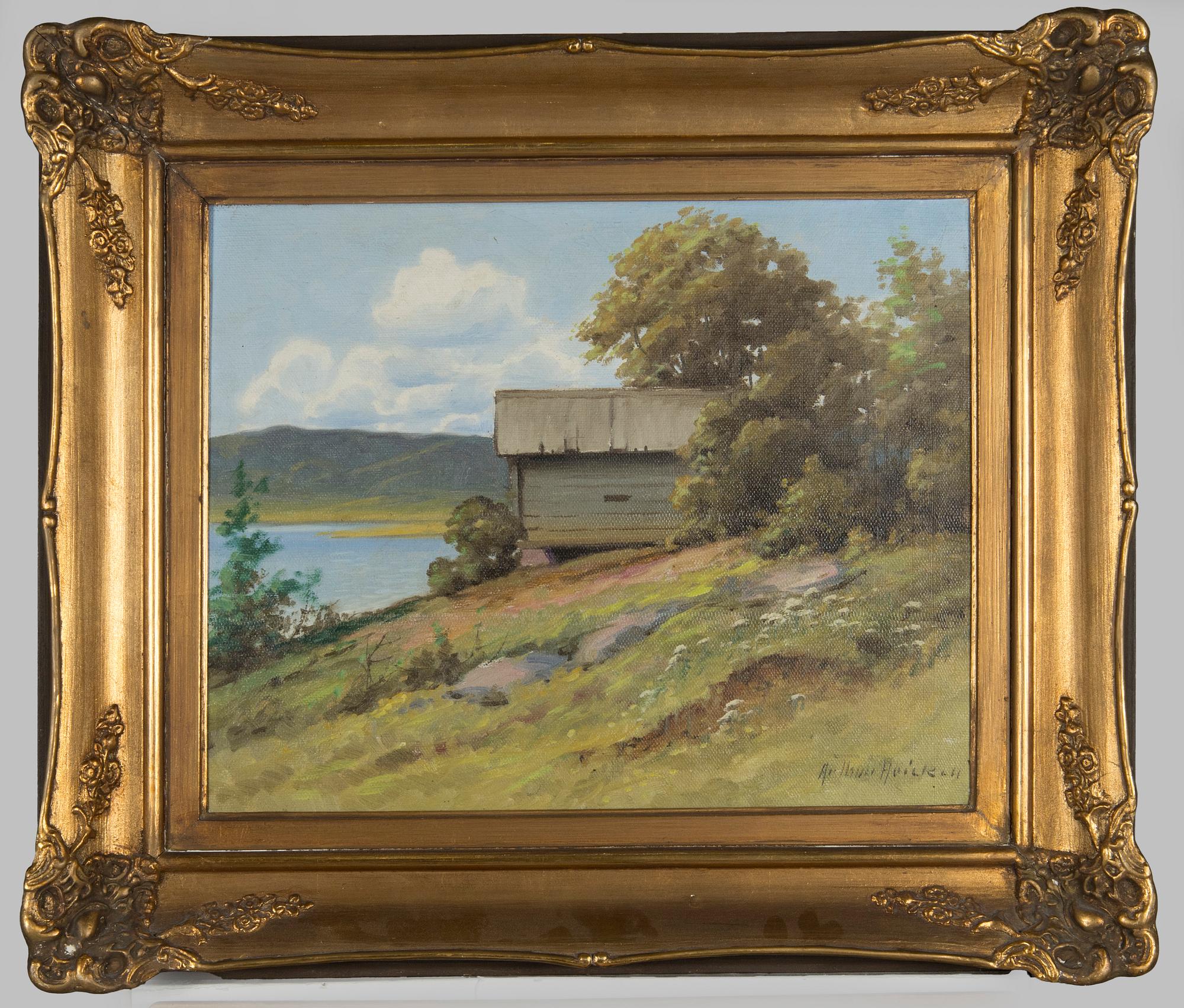 Arthur Heickell, Sommarlandskap.
